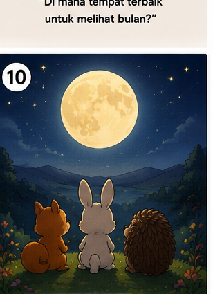 Halaman 10 Melihat Bulan