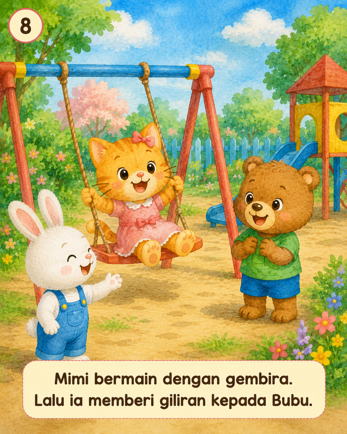 Halaman 8 Taman Pelangi