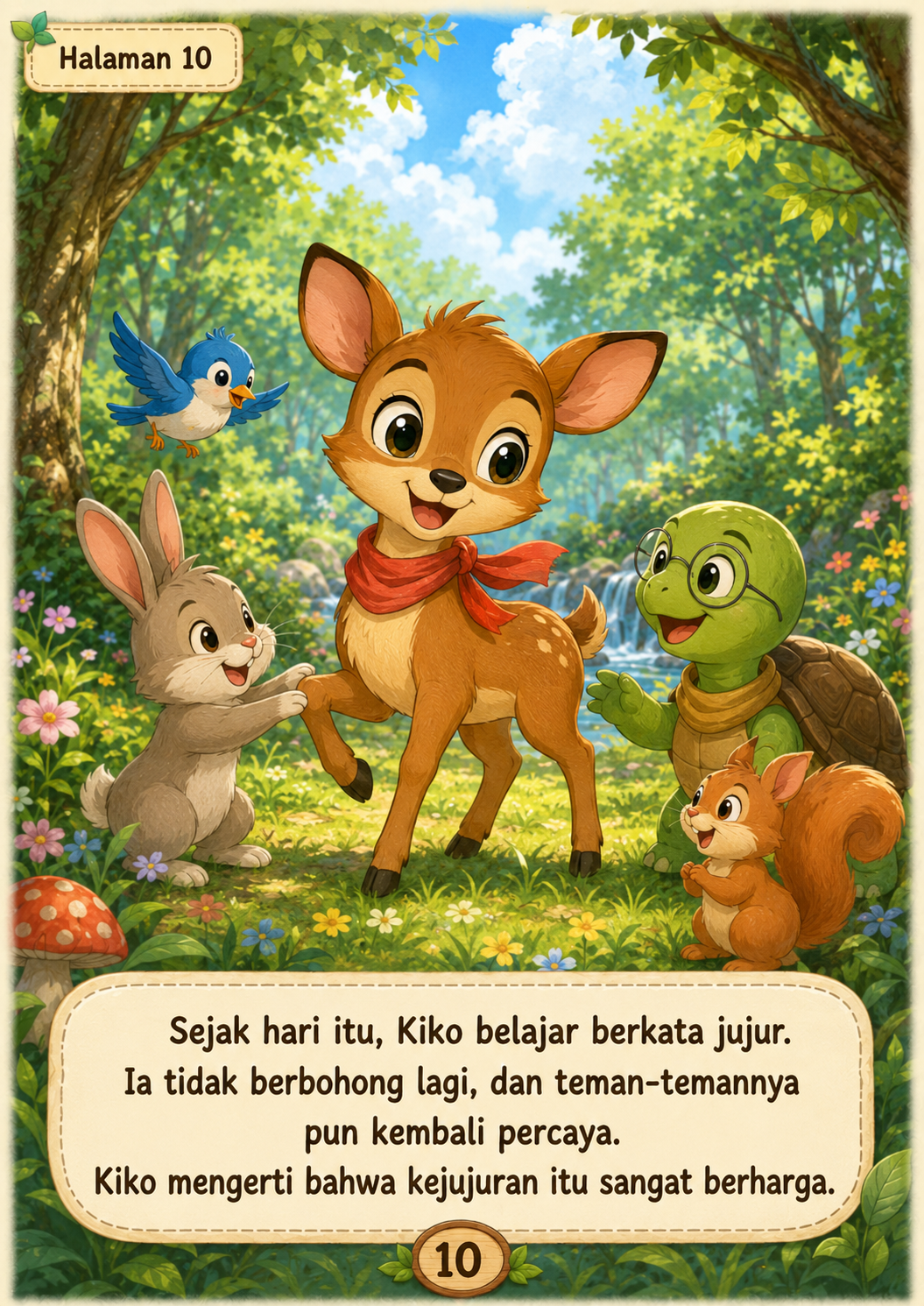 Halaman 9 Sikancil yang suka Berbohong