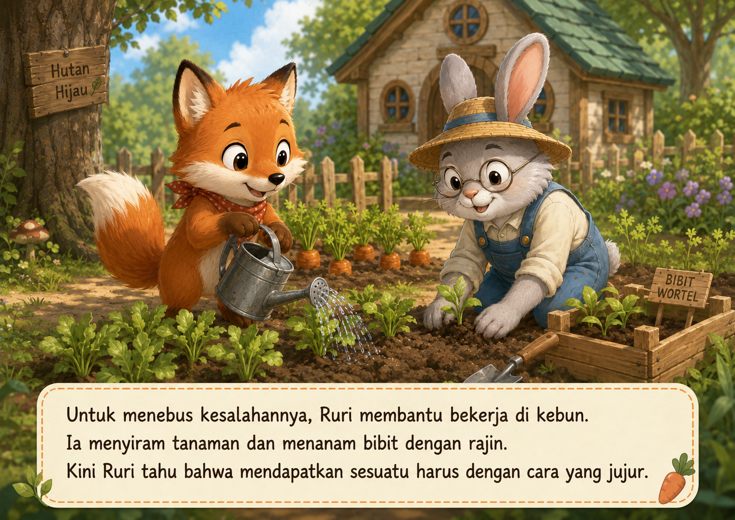 Halaman 8 Rubah yang suka Mencuri