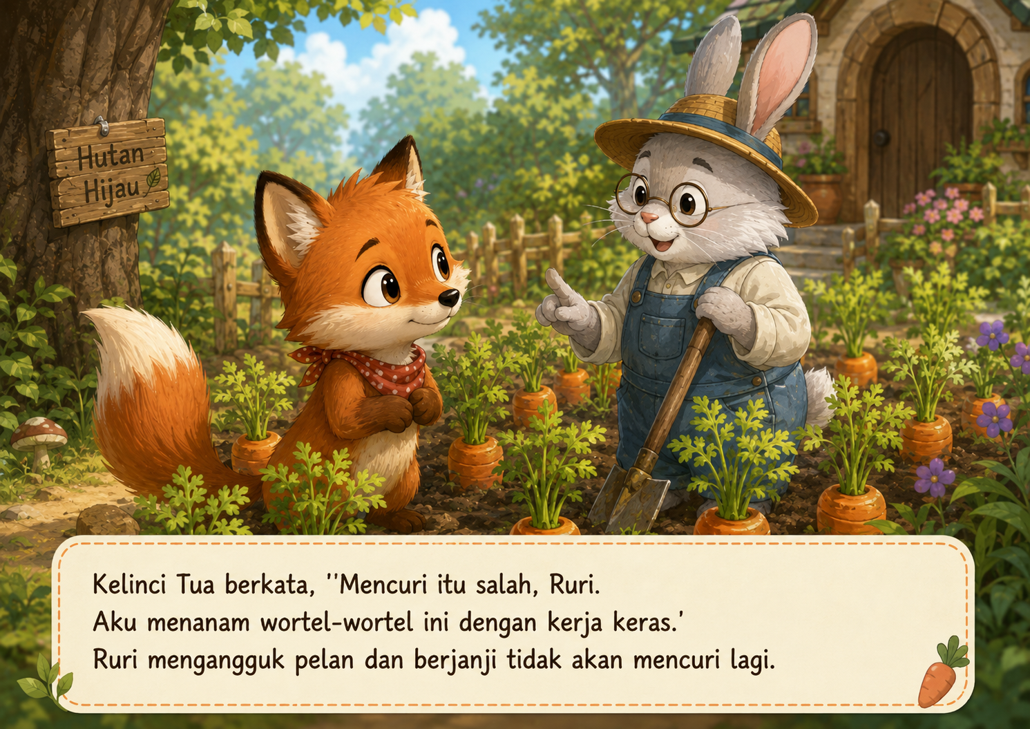 Halaman 7 Rubah yang suka Mencuri