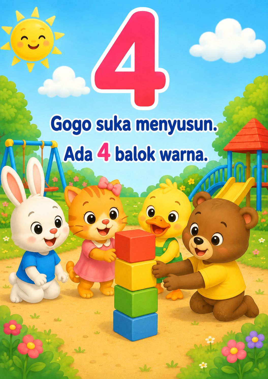 Halaman 4 Teman Teman Bermain Bersama