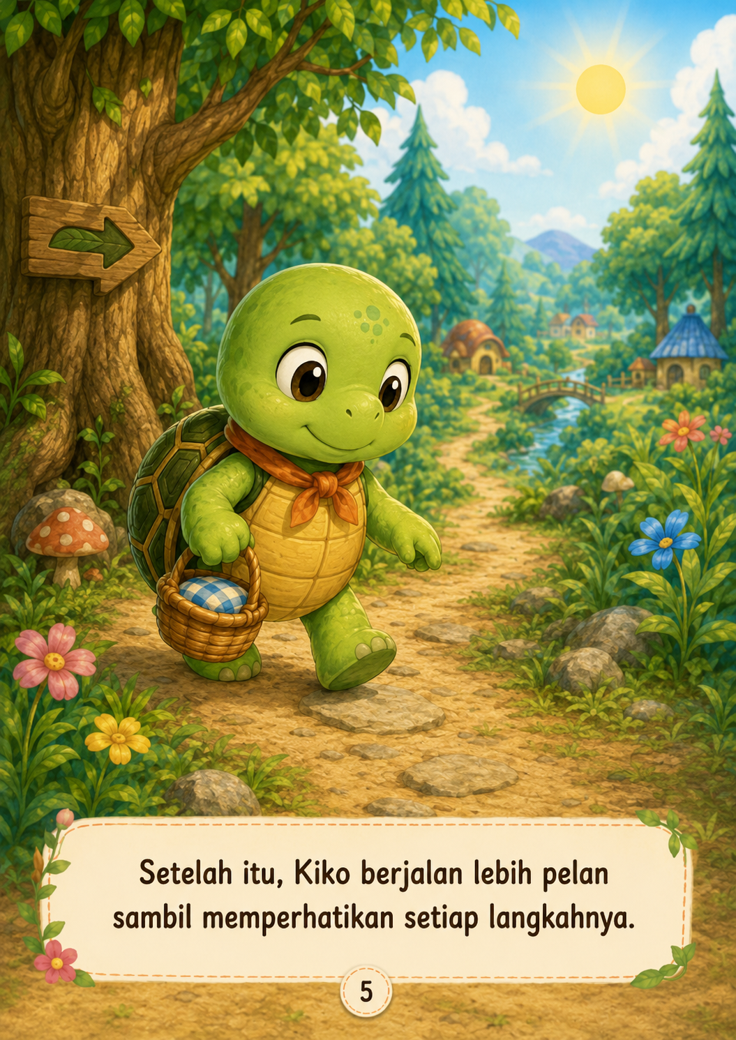 Halaman 5 Kura Kura yang Waspada