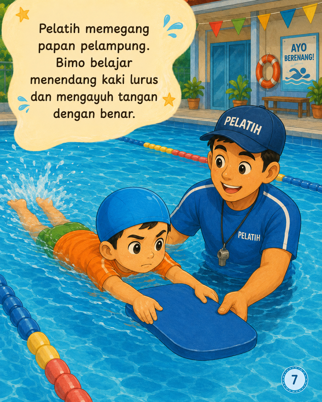 Halaman 7 Belajar Berenang