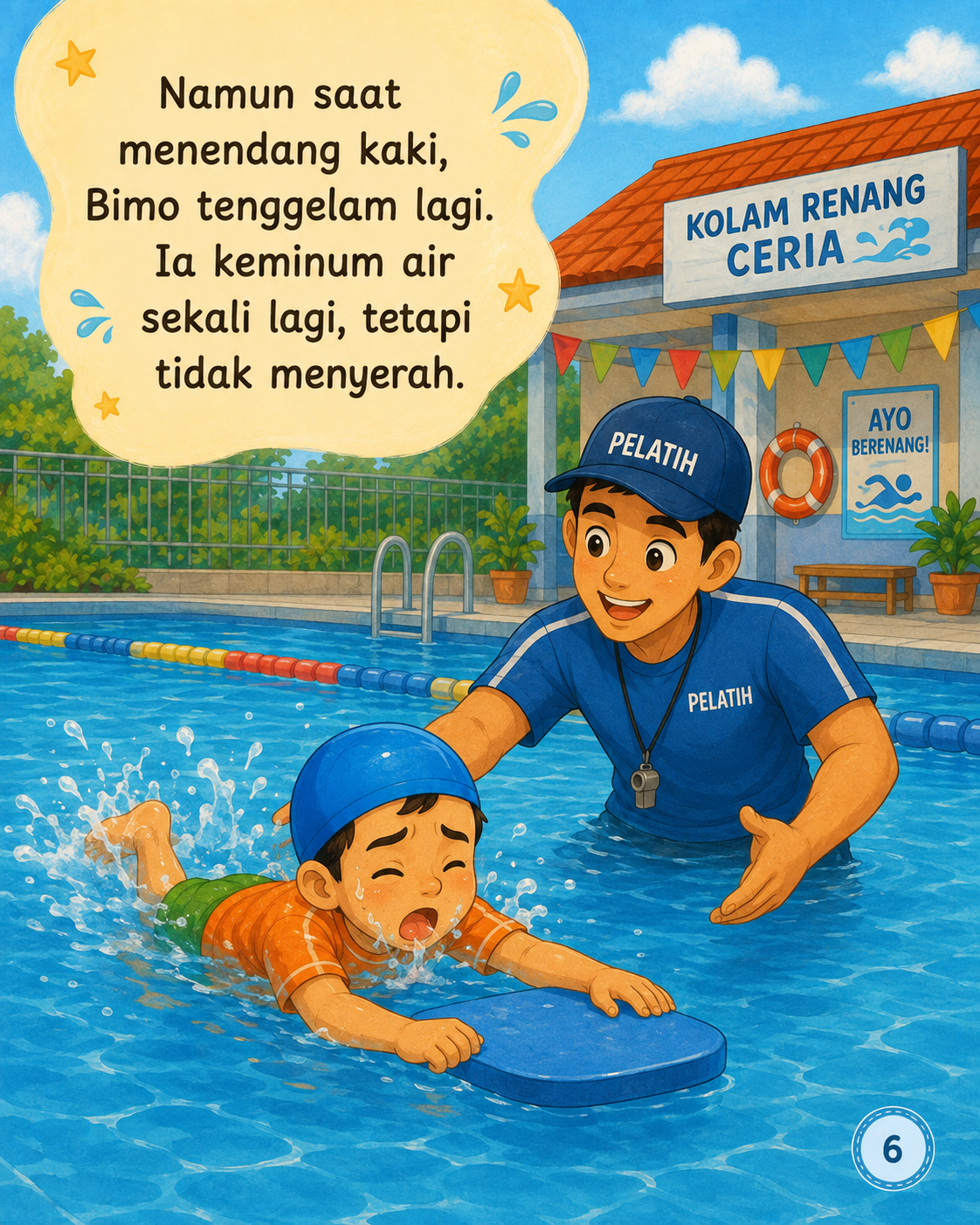 Halaman 6 Belajar Berenang