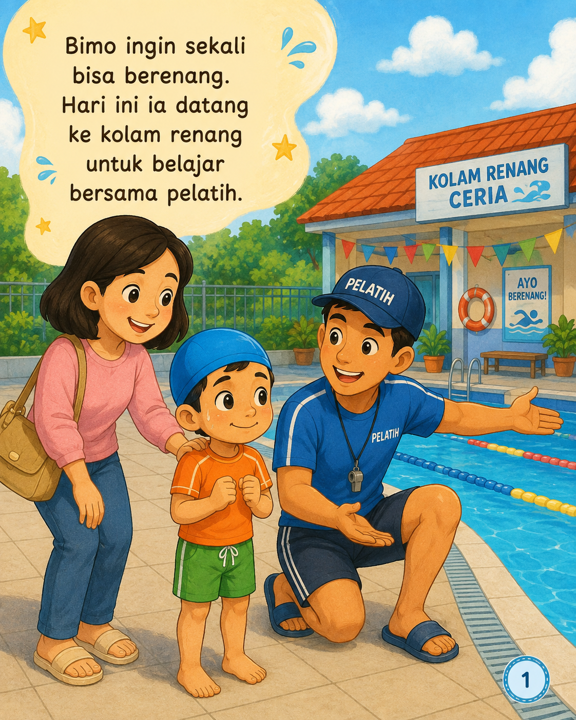 Cover Belajar Berenang