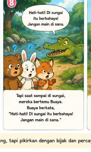 Halaman 8 Selalu Mendengarkan perkataan orang lain