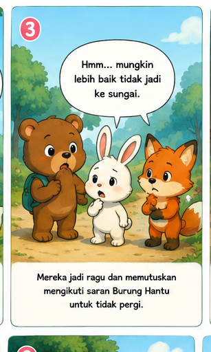 Halaman 3 Selalu Mendengarkan perkataan orang lain