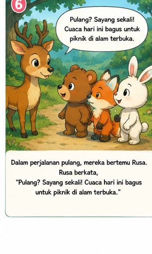 Halaman 6 Selalu Mendengarkan perkataan orang lain