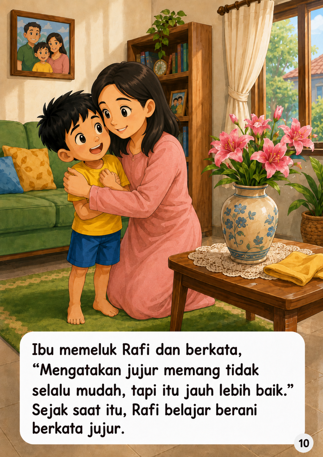Halaman 10 Berbohong itu tidak baik