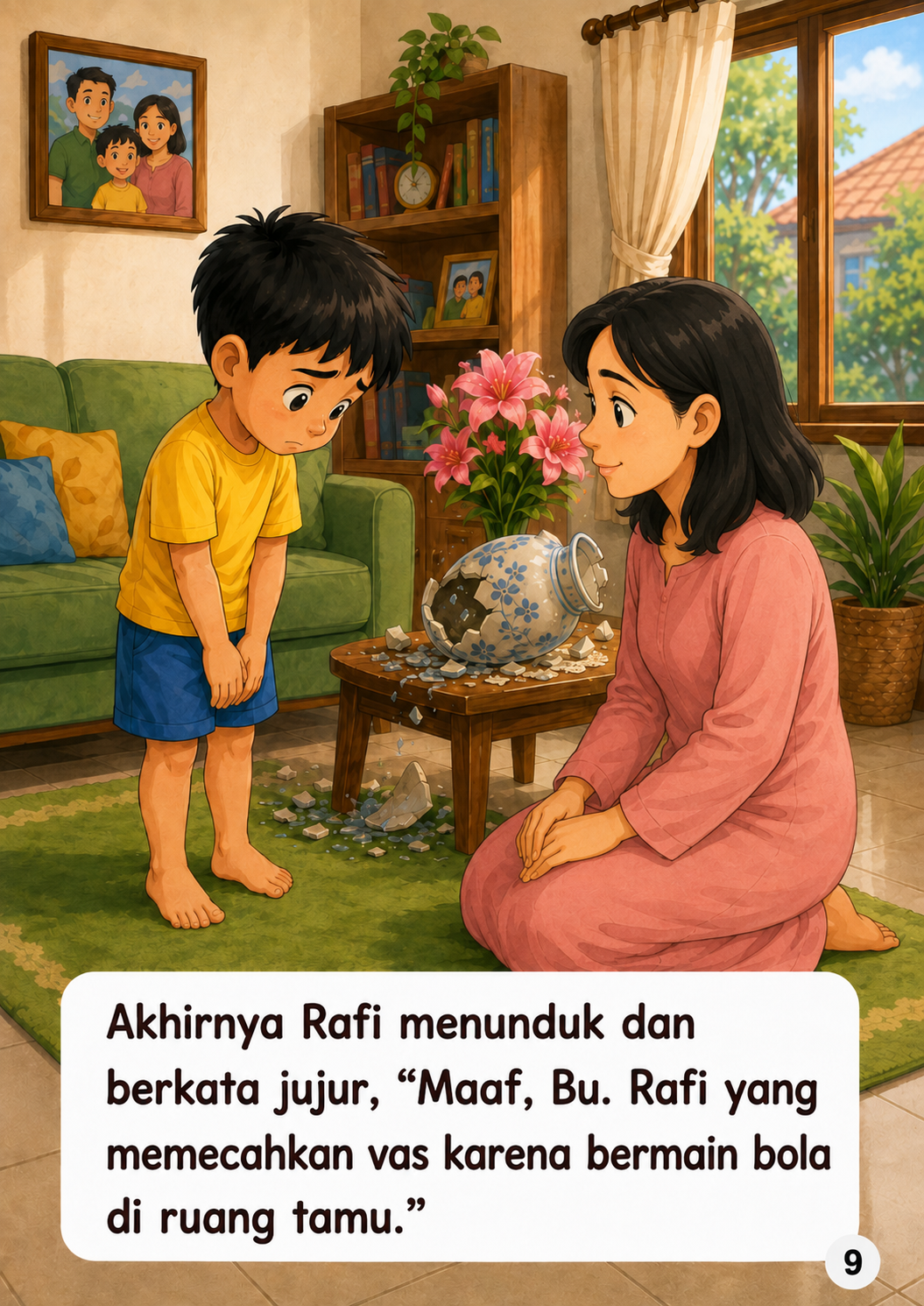 Halaman 9 Berbohong itu tidak baik