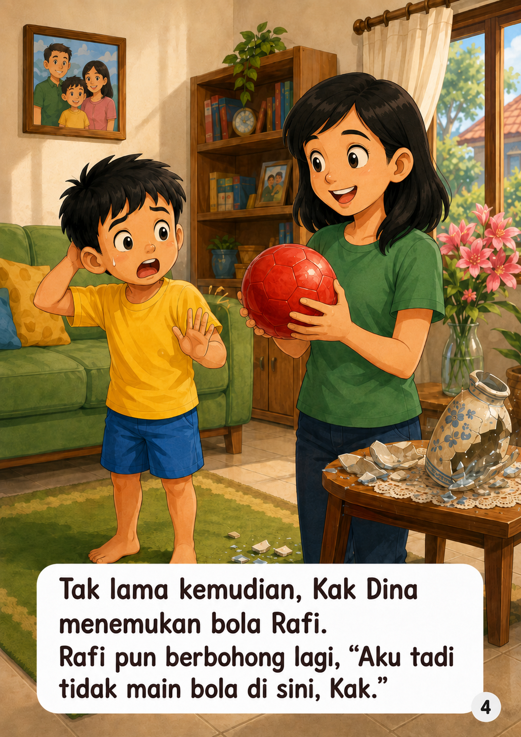 Halaman 4 Berbohong itu tidak baik