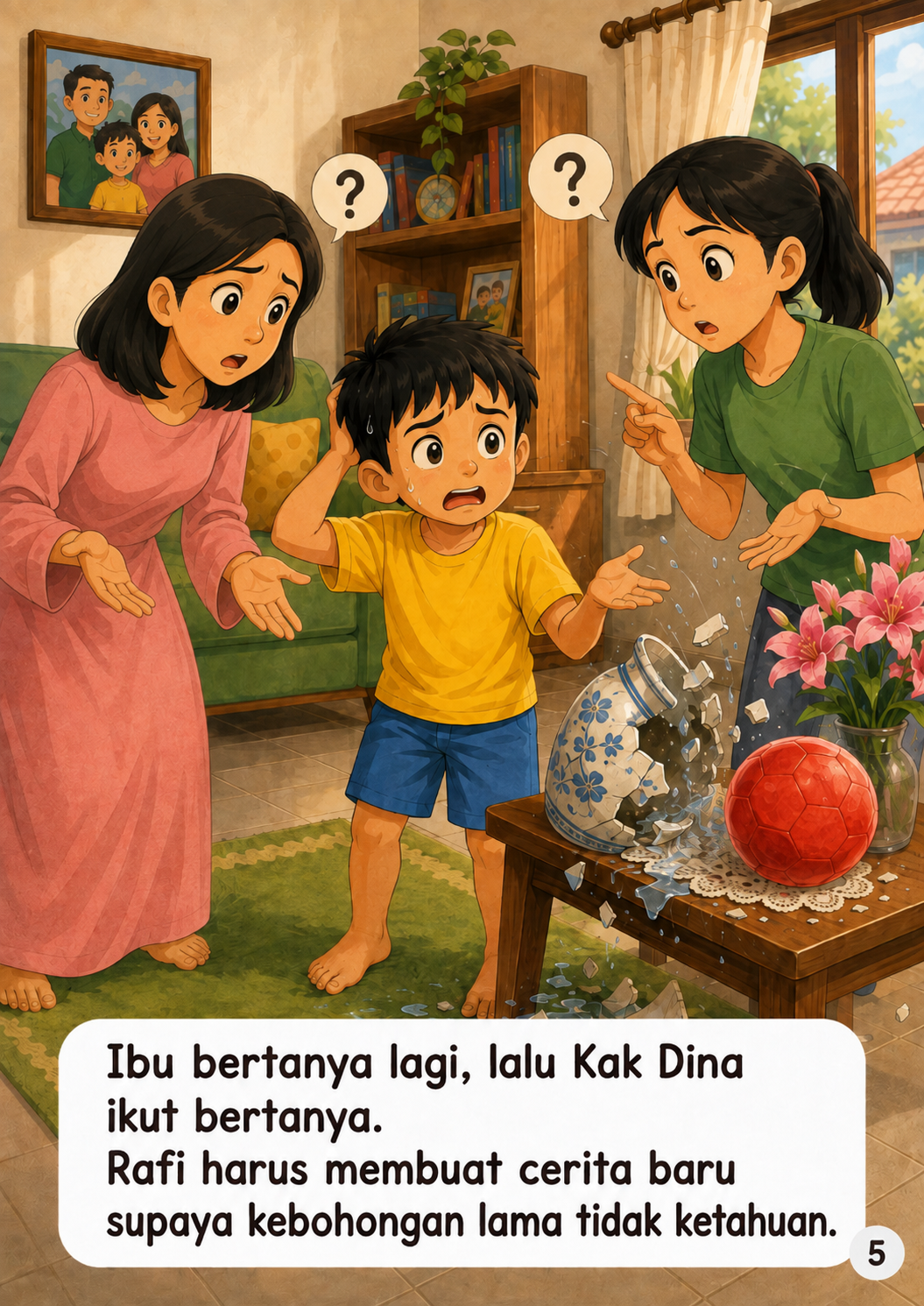 Halaman 5 Berbohong itu tidak baik