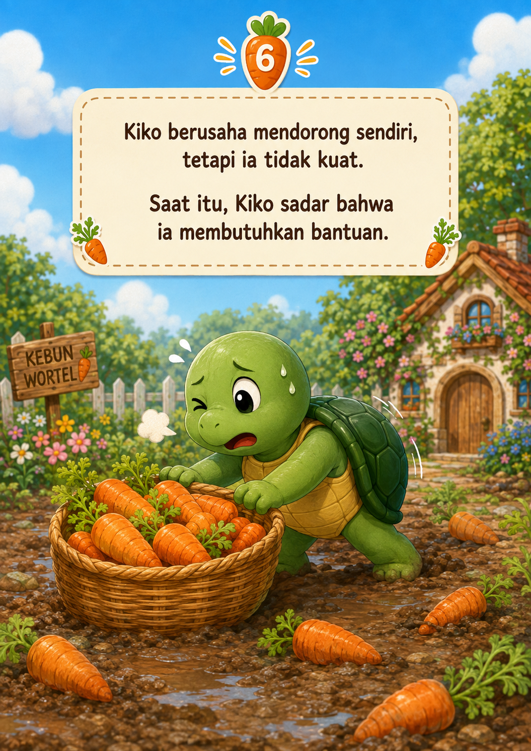 Halaman 6 Kelinci Tak Mau Berbagi