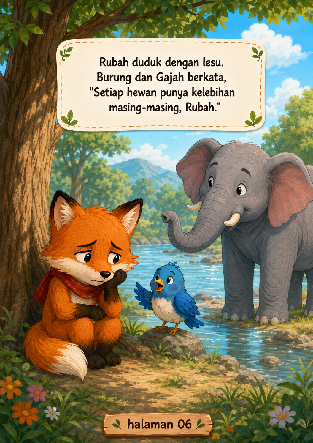 Halaman 6 Rubah yang Selalu Membandingkan Diri
