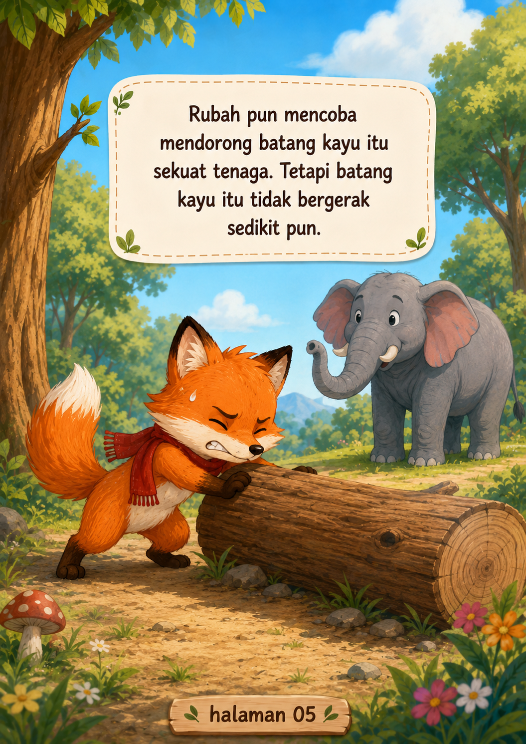 Halaman 5 Rubah yang Selalu Membandingkan Diri