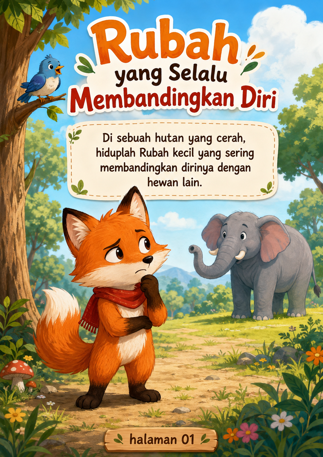 Cover Rubah yang Selalu Membandingkan Diri