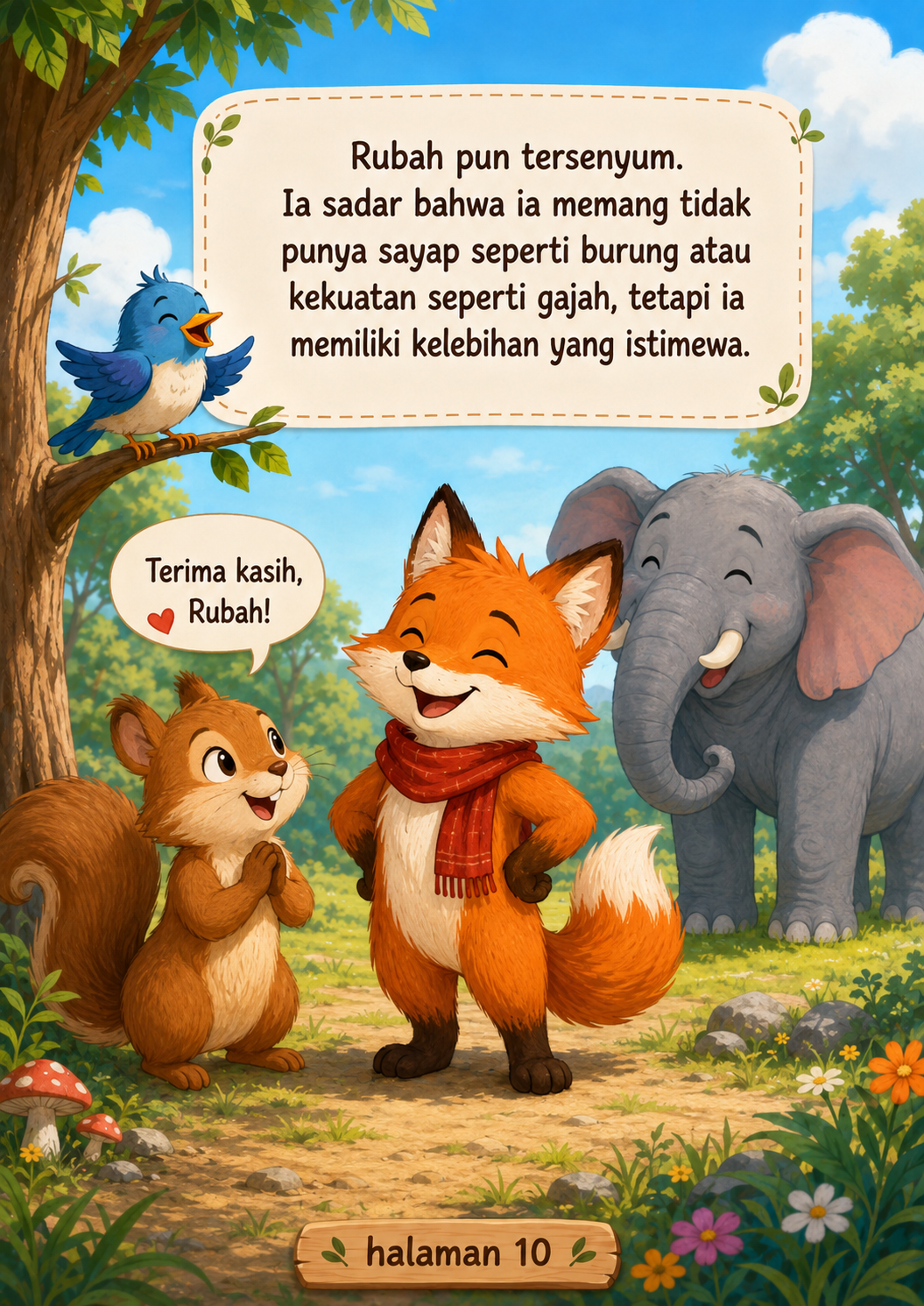 Halaman 10 Rubah yang Selalu Membandingkan Diri
