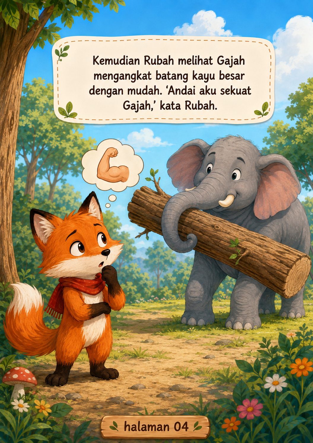 Halaman 4 Rubah yang Selalu Membandingkan Diri