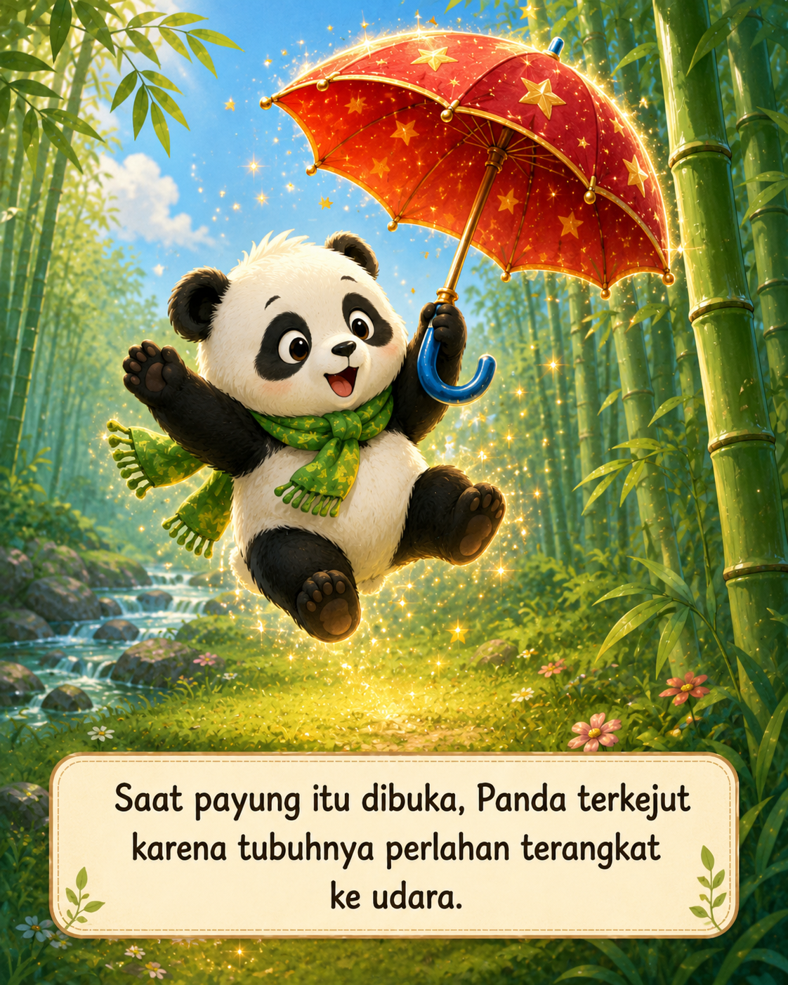 Halaman 2 Panda dan Payung Ajaib