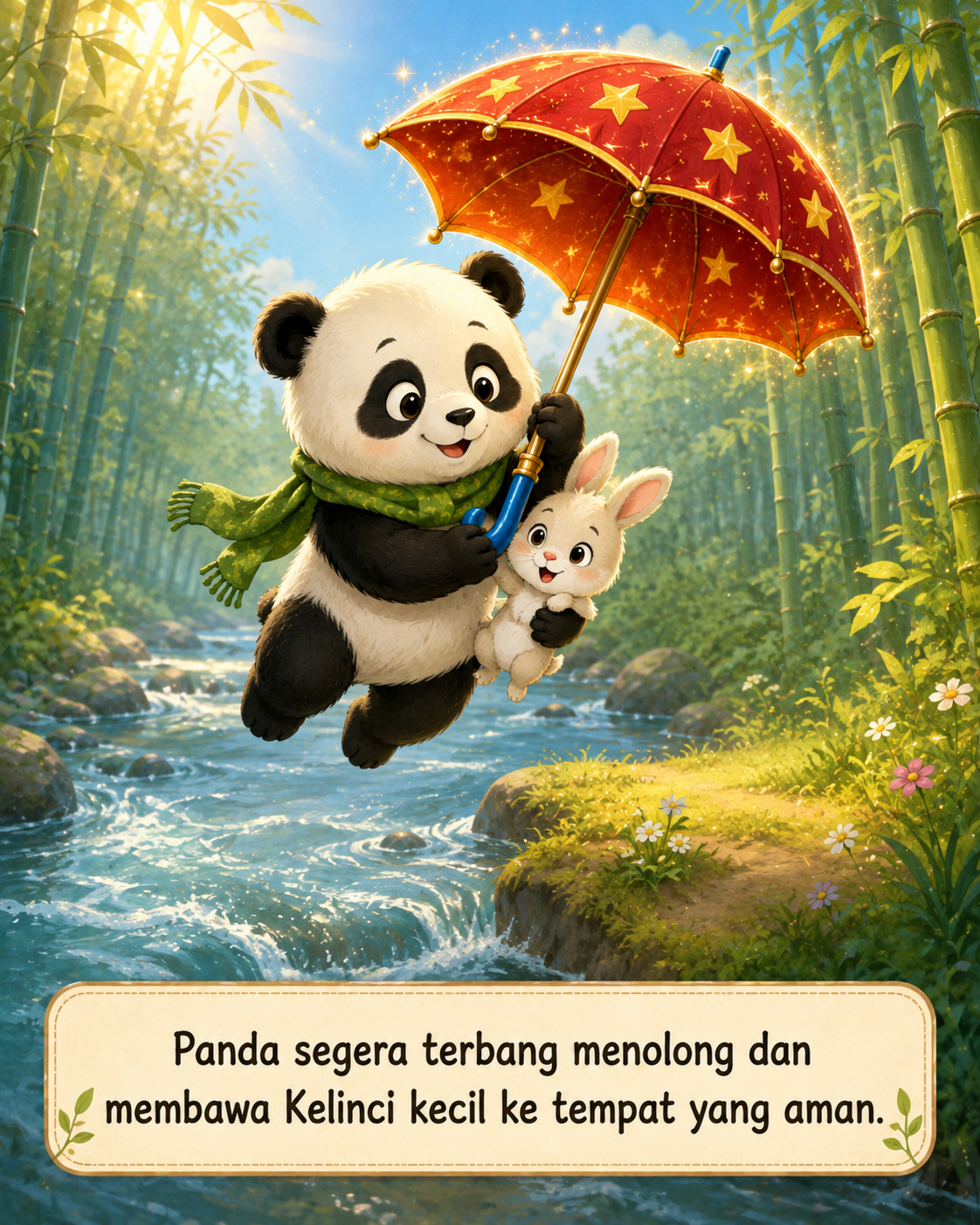 Halaman 7 Panda dan Payung Ajaib