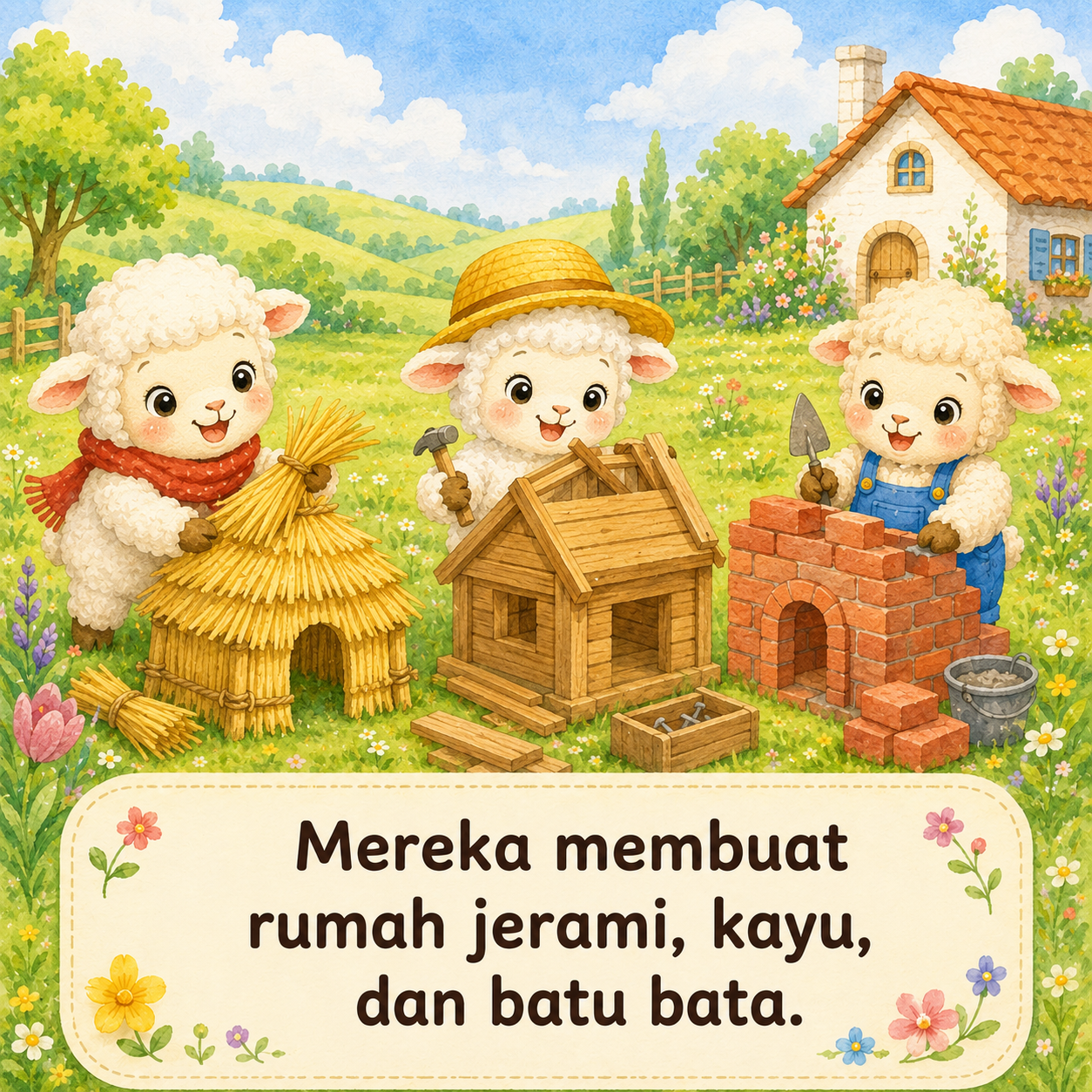 Halaman 2 3 Anak Domba dan Serigala