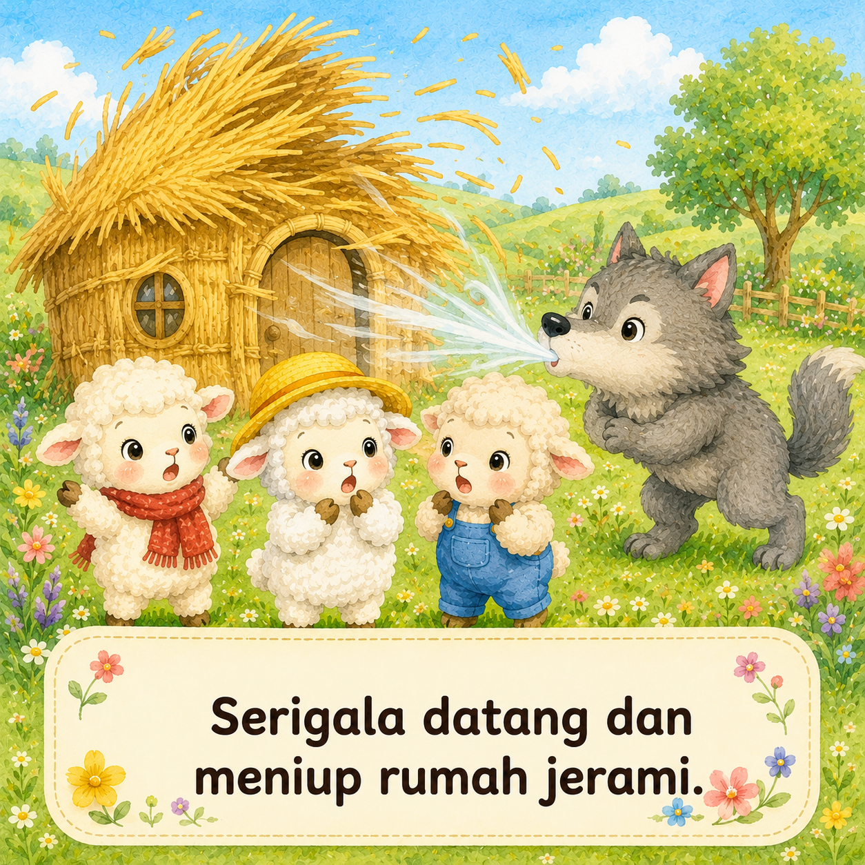 Halaman 5 3 Anak Domba dan Serigala