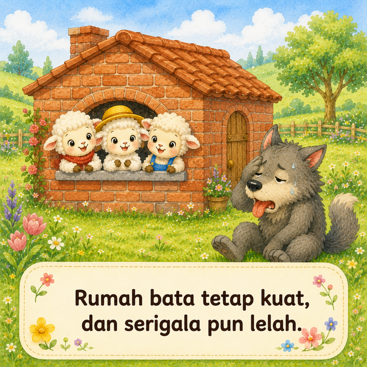 Halaman 9 3 Anak Domba dan Serigala