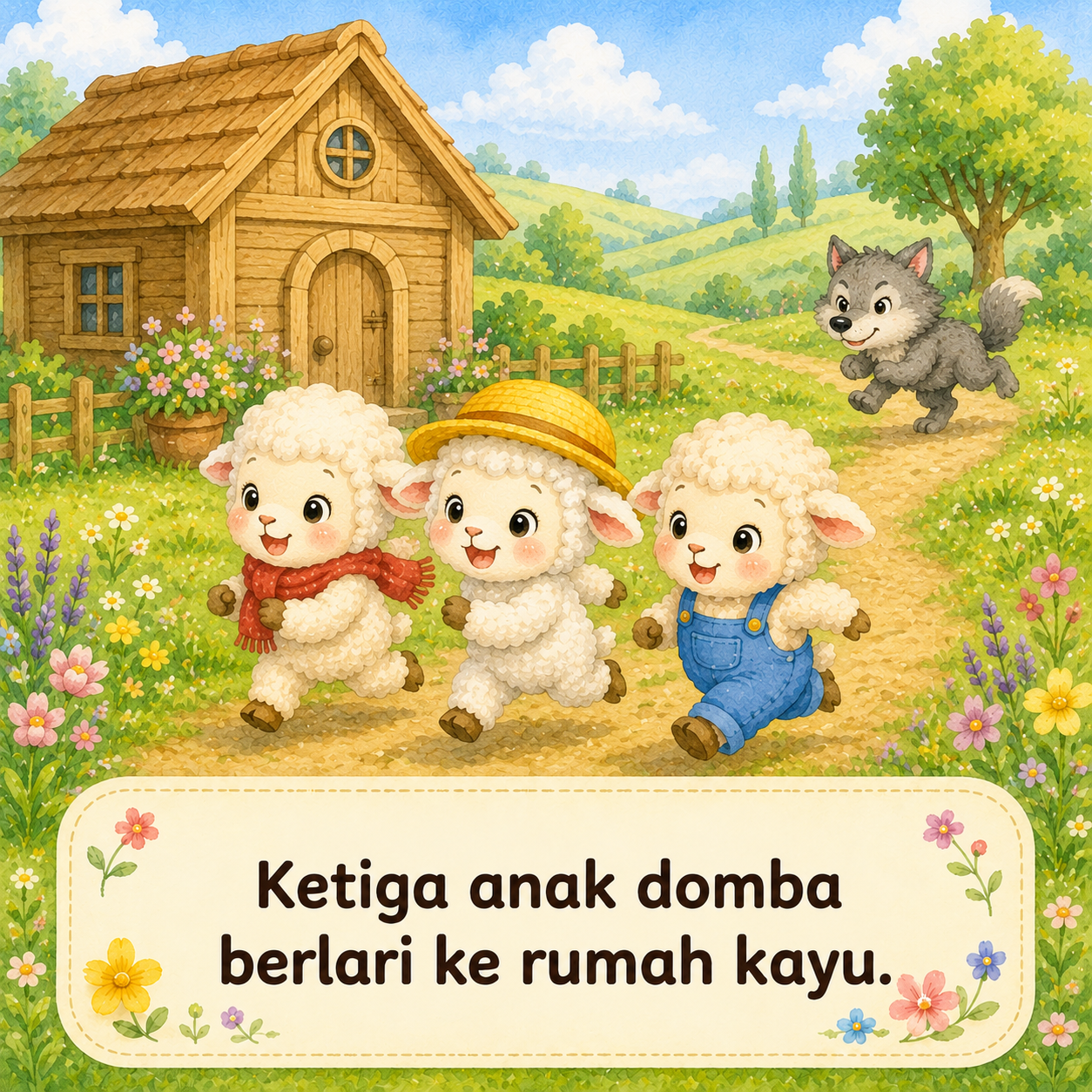 Halaman 6 3 Anak Domba dan Serigala