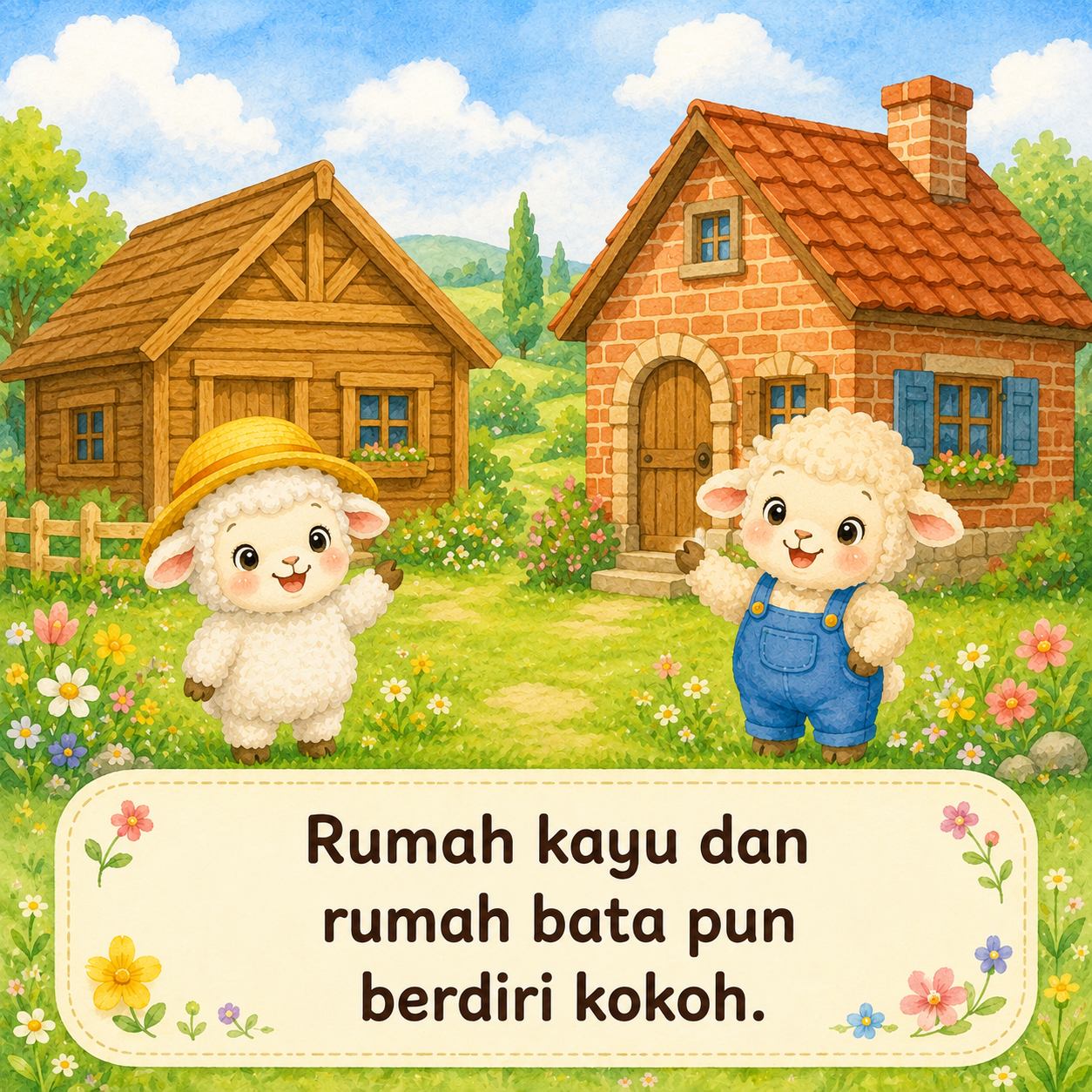 Halaman 4 3 Anak Domba dan Serigala